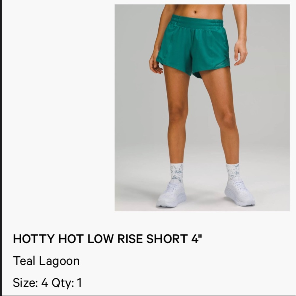 Lululemon Hotta hot short
